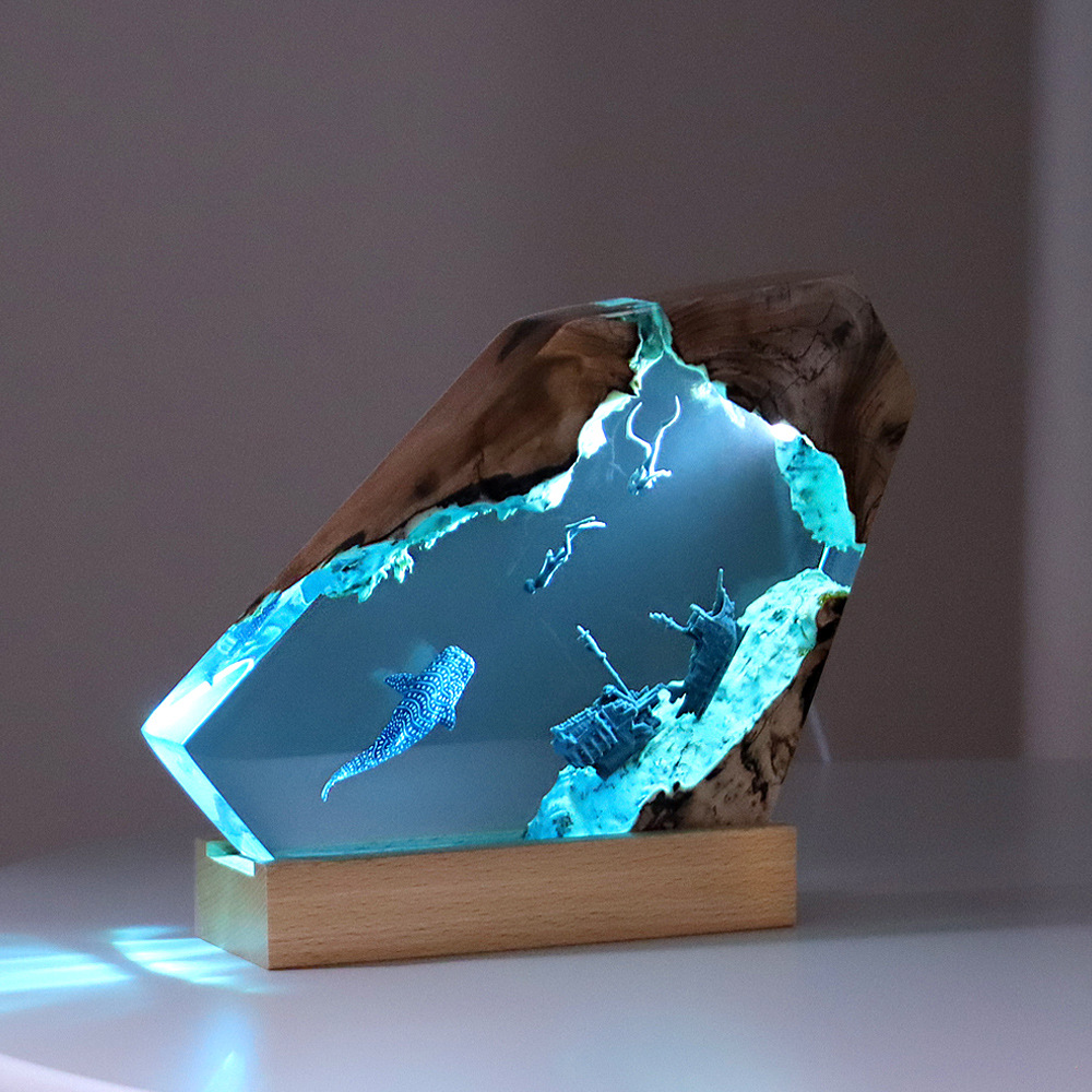 Resin Art Table - New Creative Indoor Bedroom Office Table