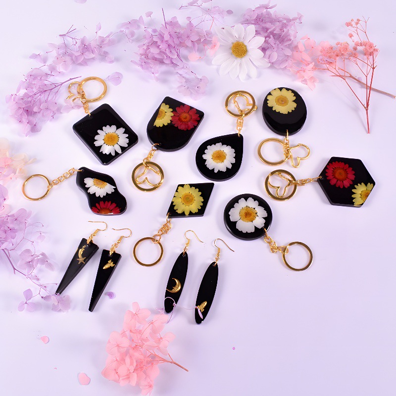 Earring Pendant Silicone Mold  - đánh giá và giá Resin Art Letters