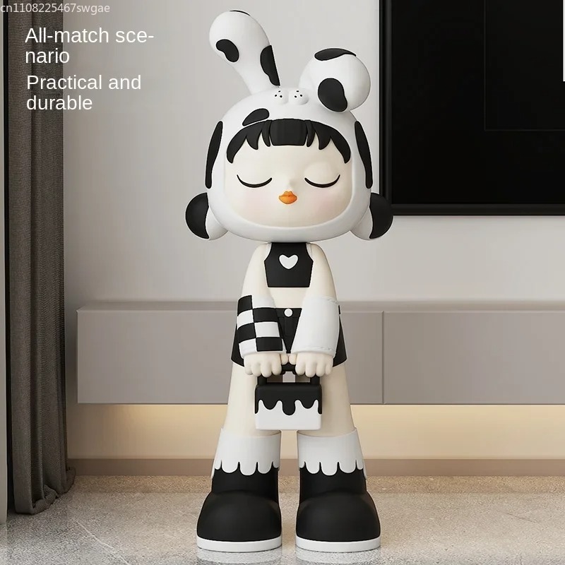 Art Cartoon Girl Statue Indoor - đánh giá và giá Resin Art Craft