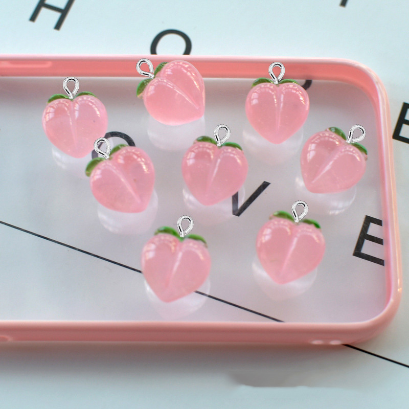 10Pcs New Transparent Peach Fl - đánh giá và giá Resin Art Essentials