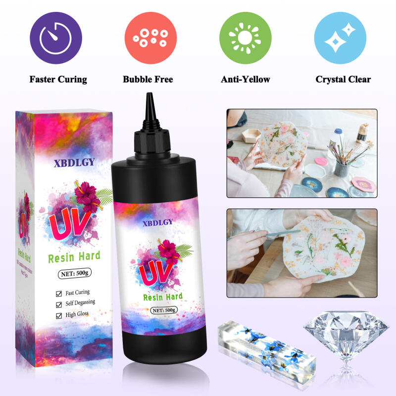 200g/250g/500g UV Resin Hard G - đánh giá và giá Resin Art Letters