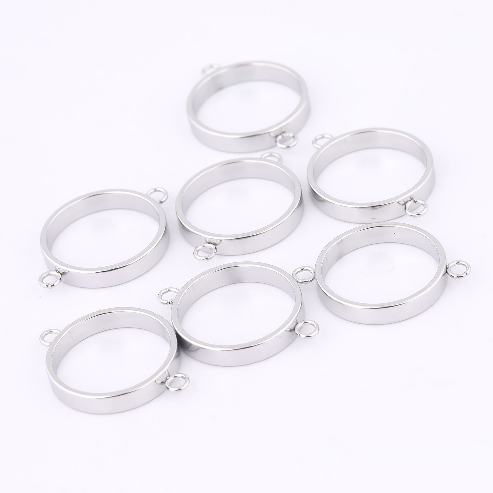 10pcs Stainless Steel 14mm Ope - đánh giá và giá Resin Art Jewellery Kit