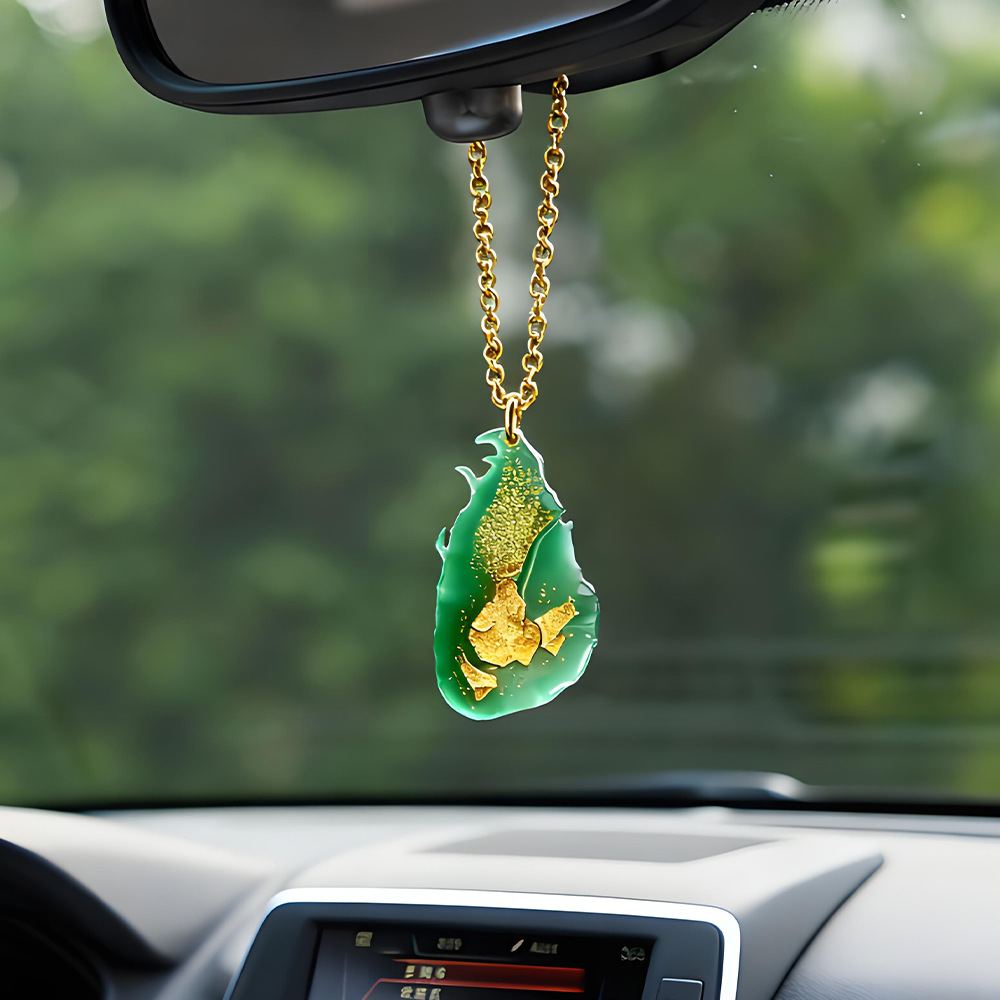 Sri Lanka Map Mold Pendant Key - đánh giá và giá Resin Art A Keychain