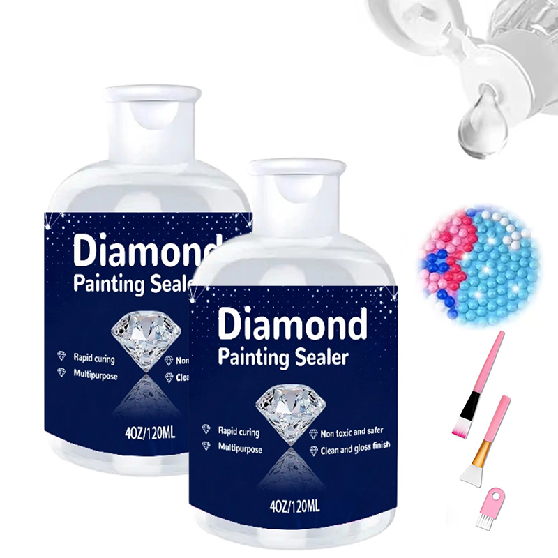 Diamond Painting Sealant, Art  - đánh giá và giá Resin Art Craft