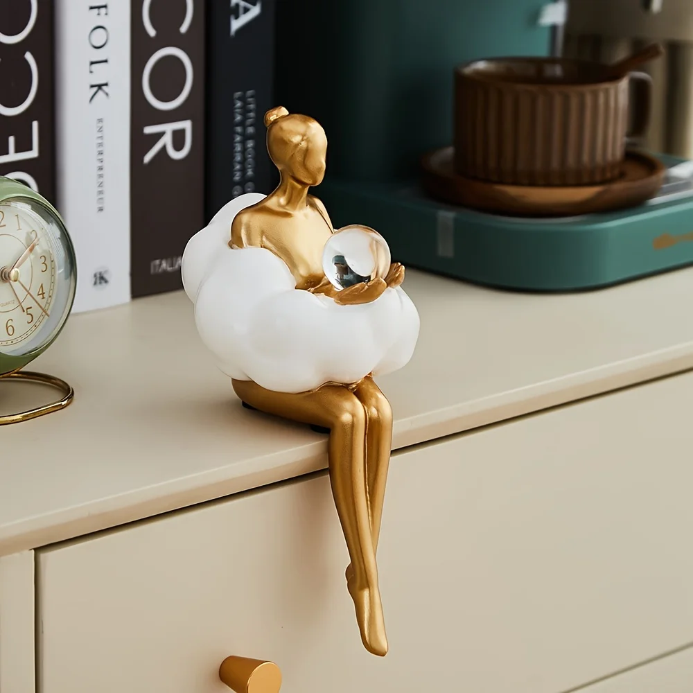 Cloud Girl Sculpture Abstract  - đánh giá và giá Resin Art Table