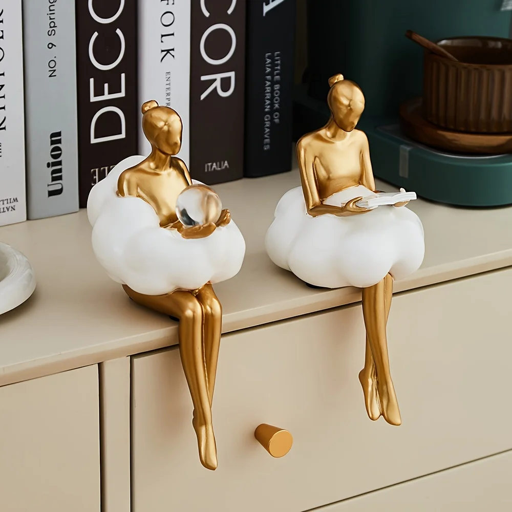 Cloud Girl Sculpture Abstract  - đánh giá và giá Resin Art Table