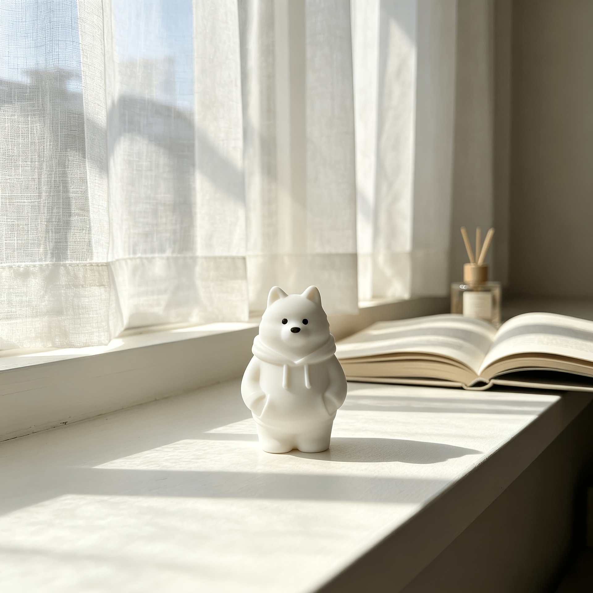 3D printed hoodie Samoyed hand - đánh giá và giá Resin Art Coffee Table