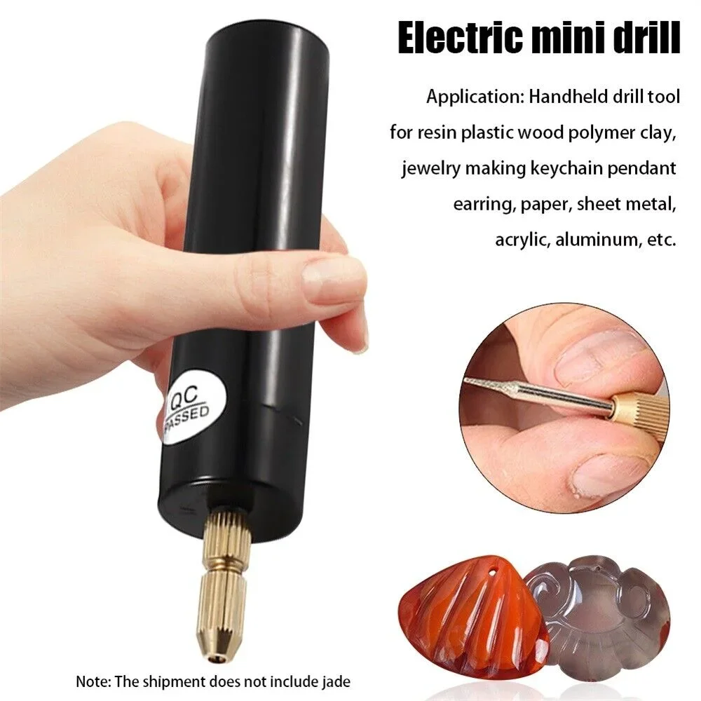 Mini USB Powered Electric Dril - đánh giá và giá Resin Art A Keychain