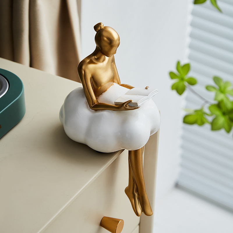 Ballet Girl Cloud Abstract Art - đánh giá và giá Resin Art Table
