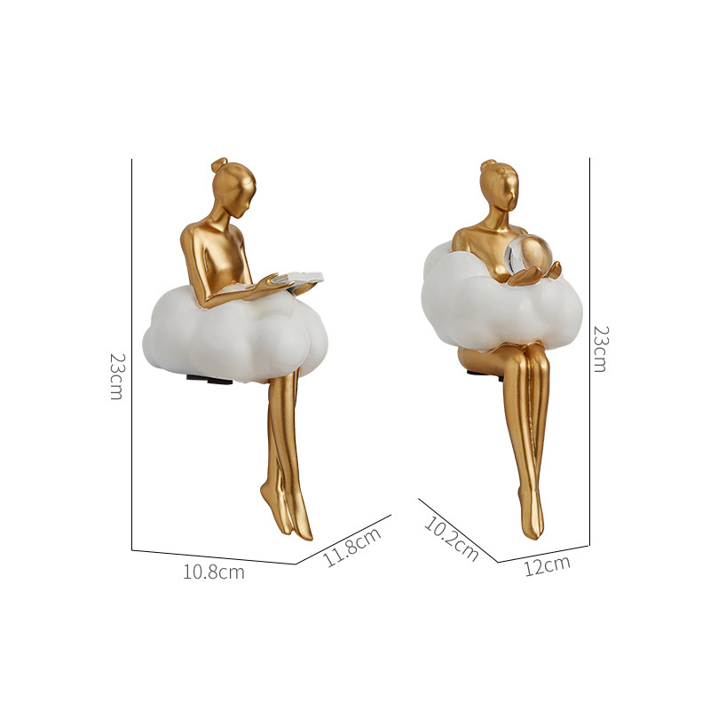 Ballet Girl Cloud Abstract Art - đánh giá và giá Resin Art Table