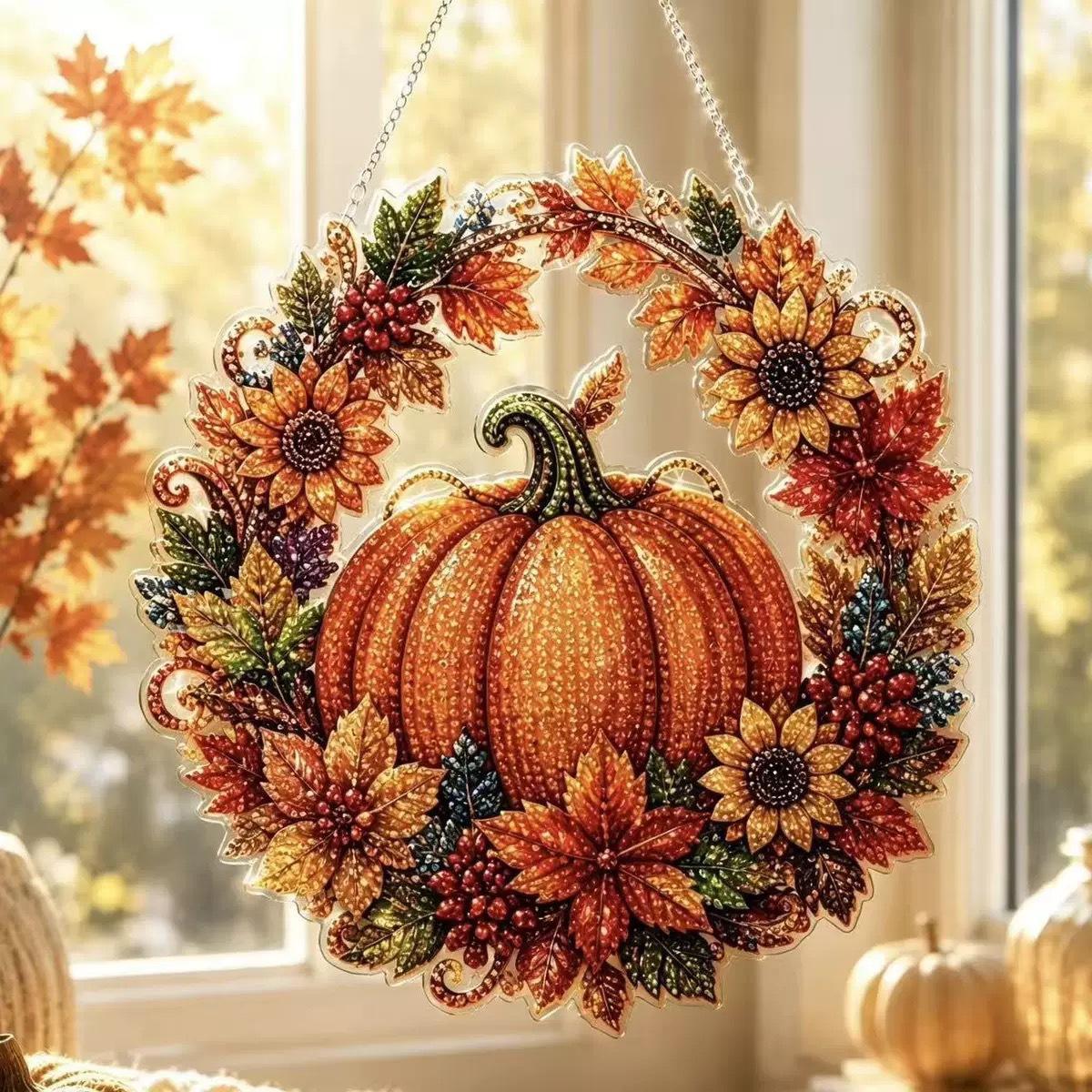 Halloween Pumpkins Diamond Art - đánh giá và giá Resin Art Flower