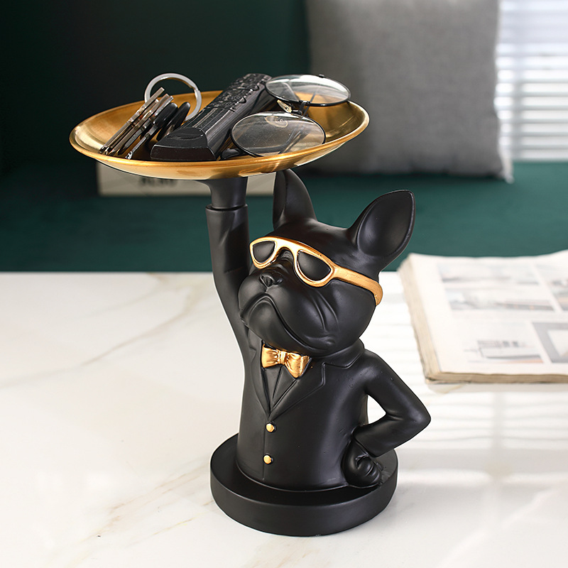 Thoáng Mát Nhựa Bulldog Bàn Kh - đánh giá và giá Resin Art Table