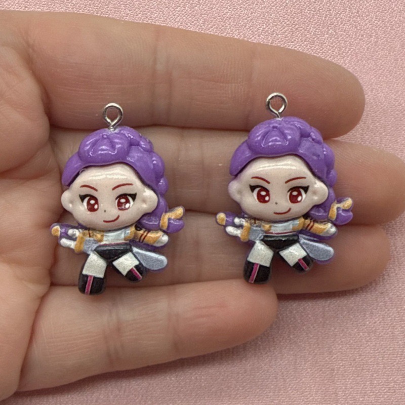 10pcs resin cartoon pendant, D - đánh giá và giá Resin Art Jewellery Kit