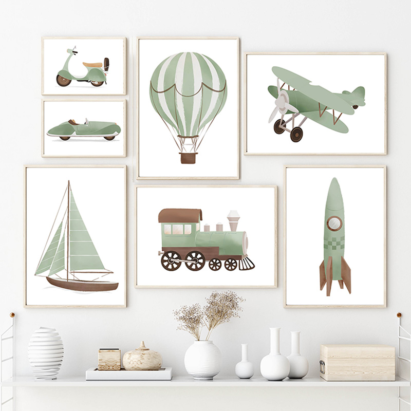 Sailboat Rocket Hot Air Balloo - đánh giá và giá Resin Art For Kids