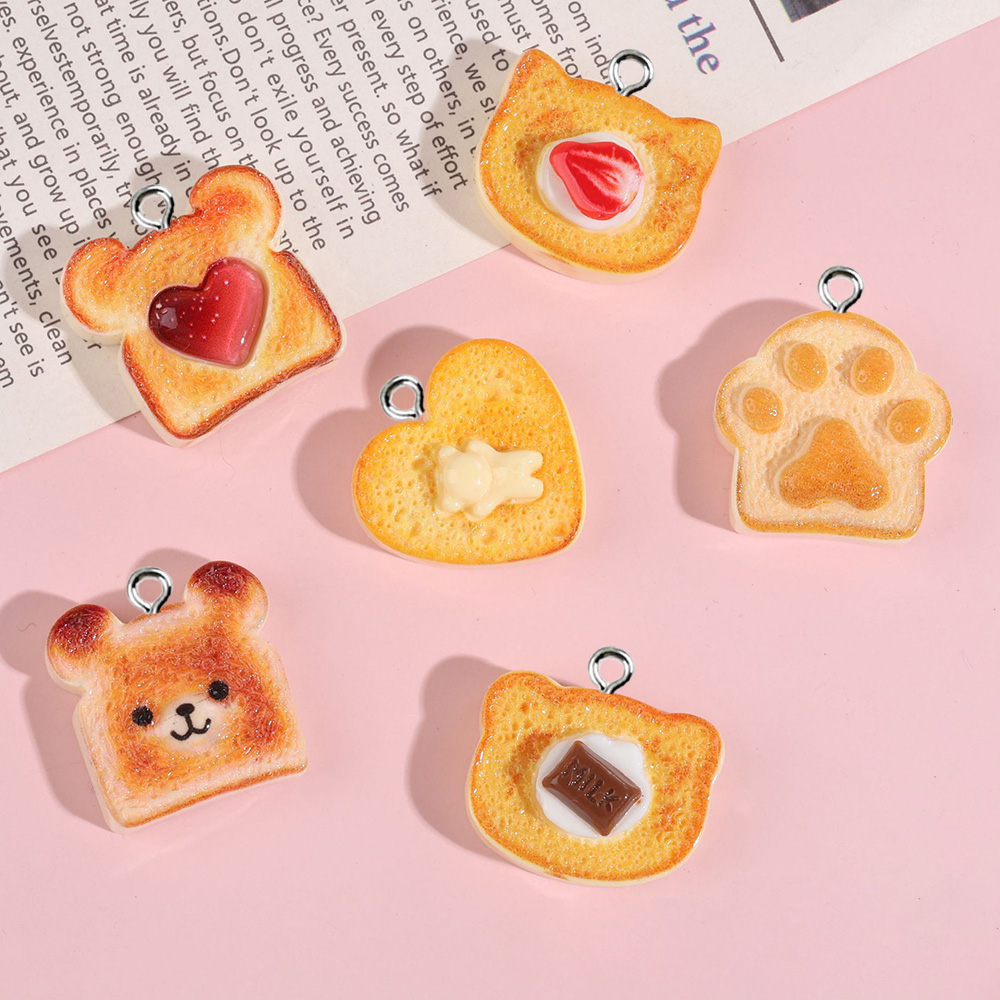 10pcs Heart Bear Cat Animal Sh - đánh giá và giá Resin Art Jewellery Kit