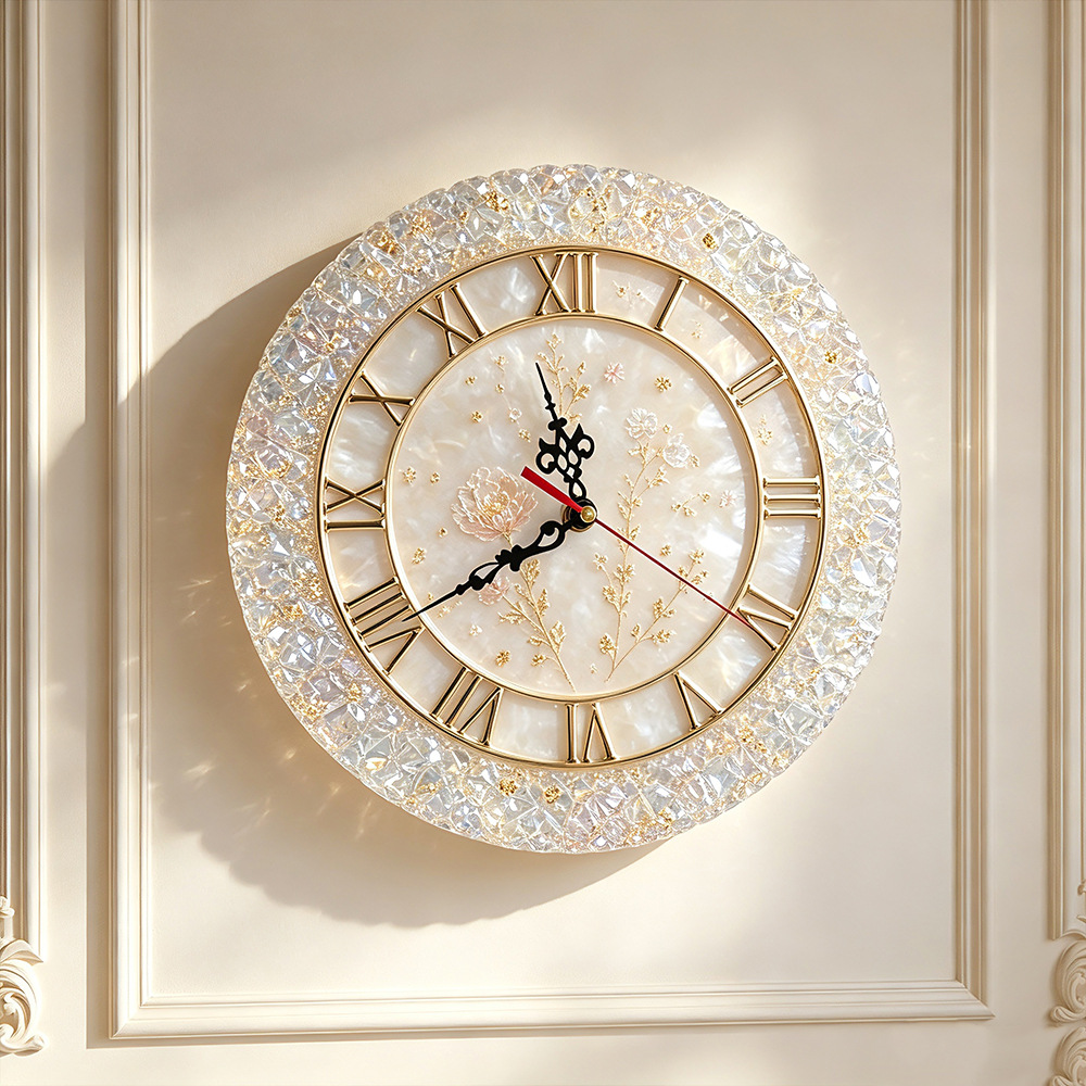 Diamond Faceted Clock Silicone - đánh giá và giá Resin Art Table