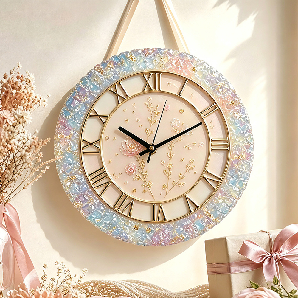 Diamond Faceted Clock Silicone - đánh giá và giá Resin Art Table