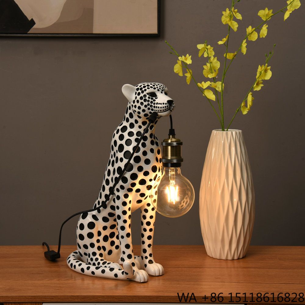 Modern Art Animal Leopard Resi - đánh giá và giá Resin Art Table