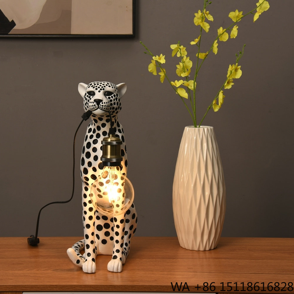 Modern Art Animal Leopard Resi - đánh giá và giá Resin Art Table