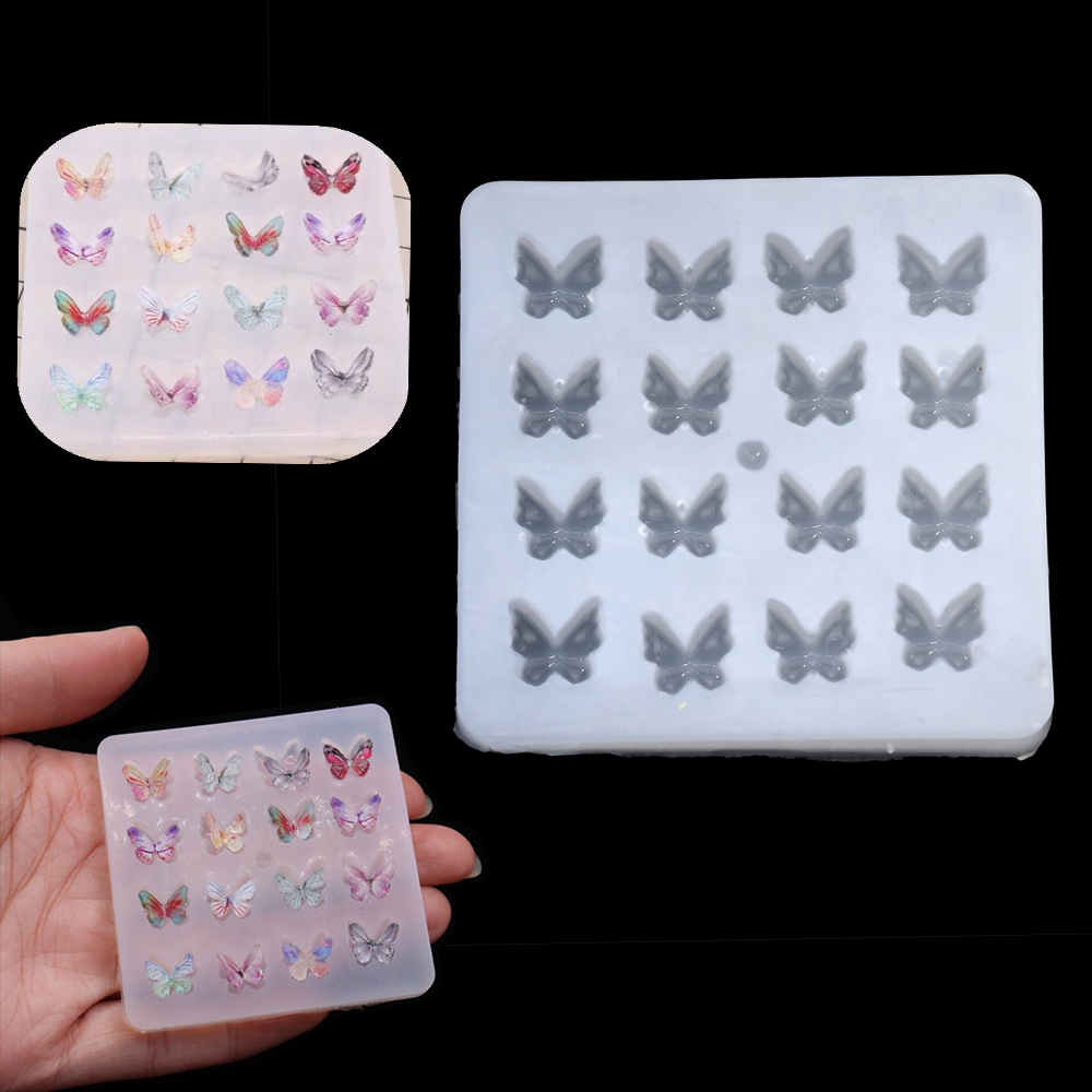 Bướm Nhỏ Hình Nhựa Dính Khuôn  - đánh giá và giá Resin Art Letters