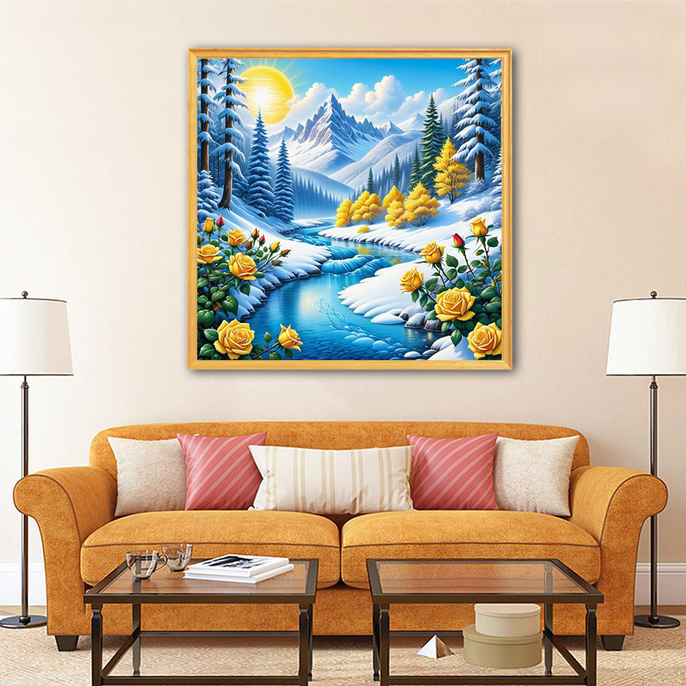 Evershine River Diamond Painti - đánh giá và giá Resin Art Flower