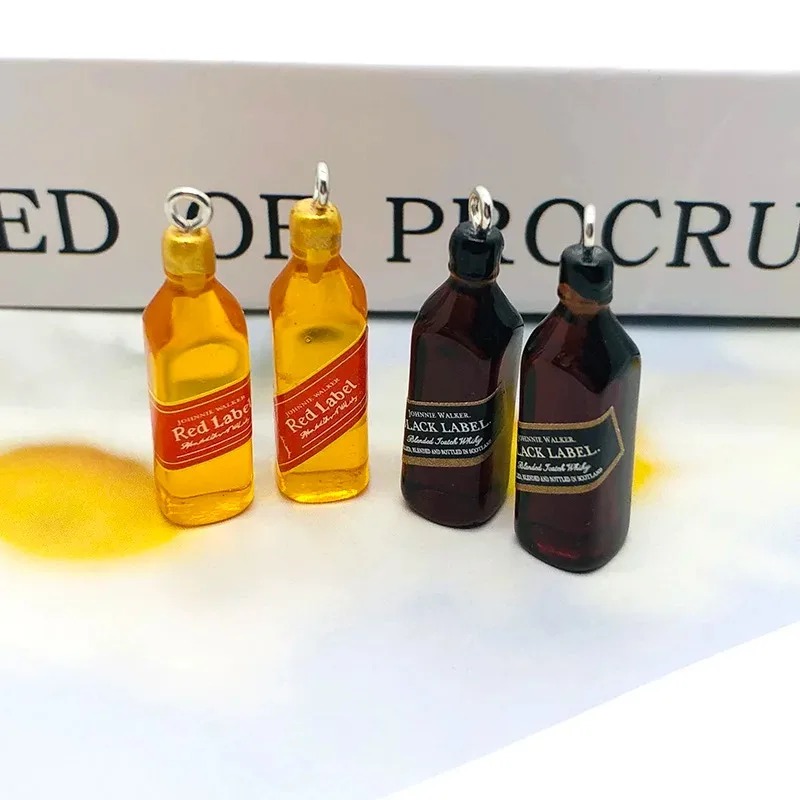 10Pcs Tiny Wine Bar Bottle Res - đánh giá và giá Resin Art Essentials