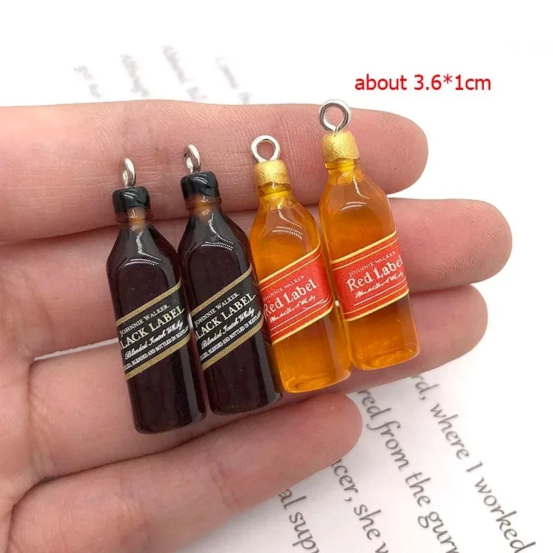 10Pcs Tiny Wine Bar Bottle Res - đánh giá và giá Resin Art Essentials