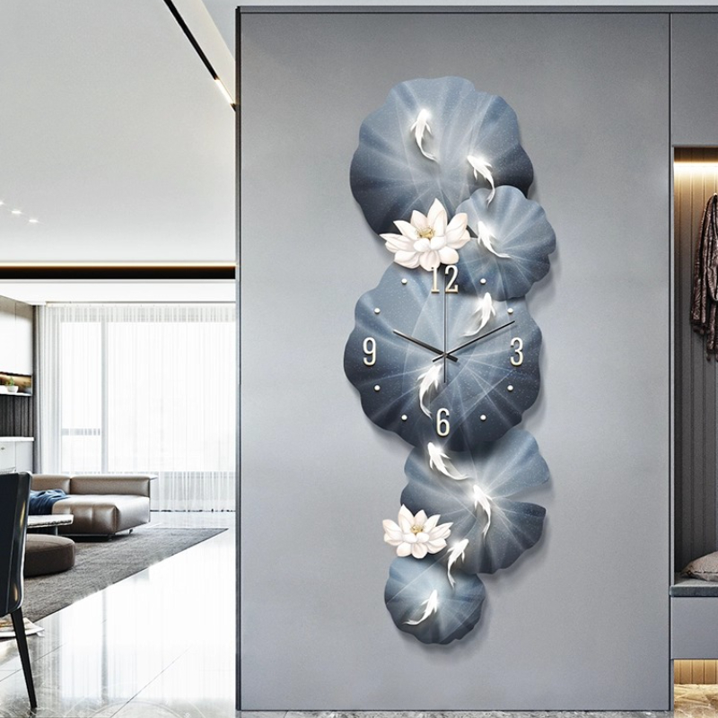 Led Art Mural Wall Clock High  - đánh giá và giá Resin Art Watch
