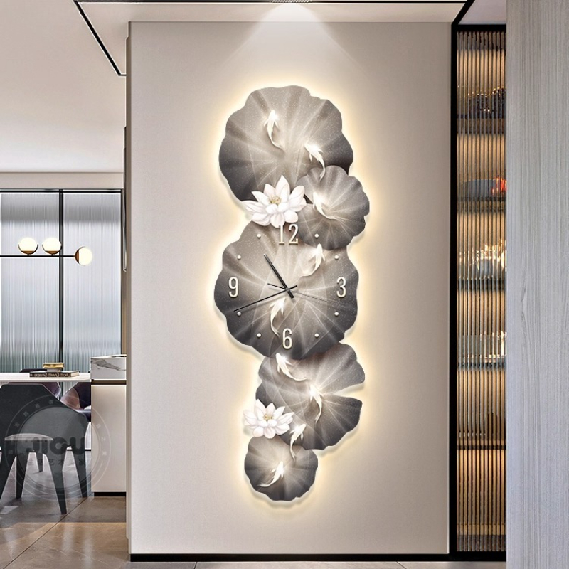 Led Art Mural Wall Clock High  - đánh giá và giá Resin Art Watch