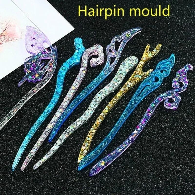 New Transparent Hairpin Silico - đánh giá và giá Resin Art Jewellery Kit