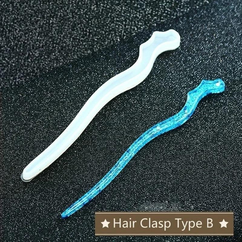 New Transparent Hairpin Silico - đánh giá và giá Resin Art Jewellery Kit