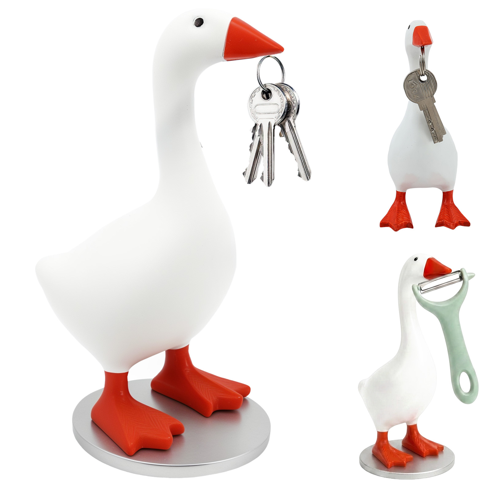 1/3 Pcs Magnetic Goose Key Cha - đánh giá và giá Resin Art A Keychain