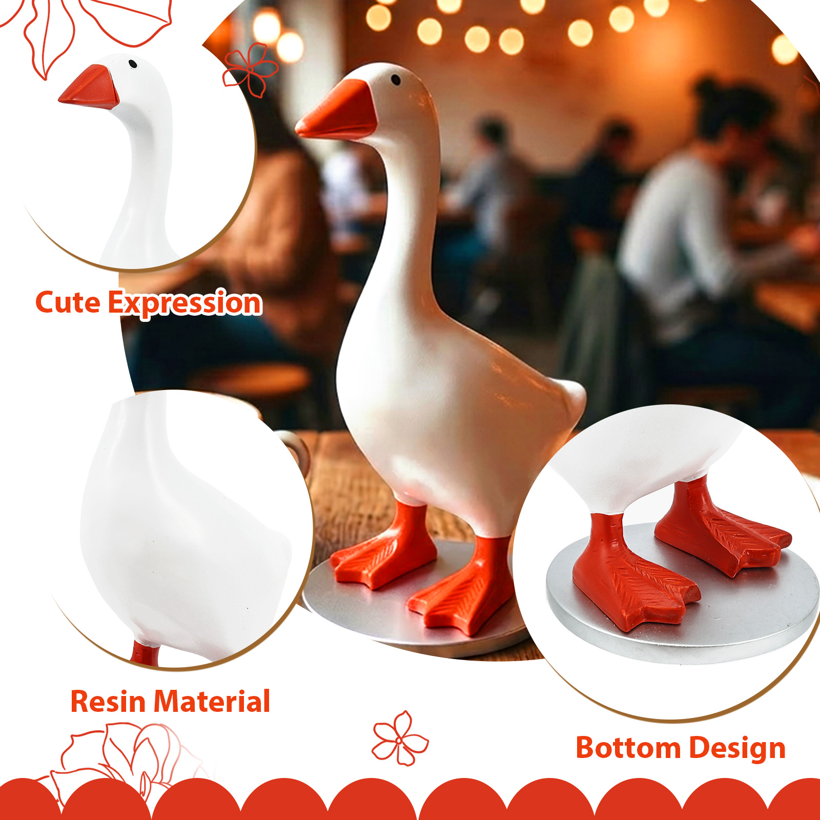 1/3 Pcs Magnetic Goose Key Cha - đánh giá và giá Resin Art A Keychain