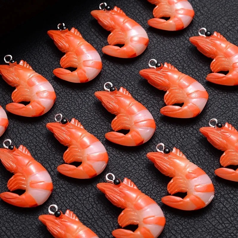 10Pcs 3D Simulated Lobster Shr - đánh giá và giá Resin Art Essentials