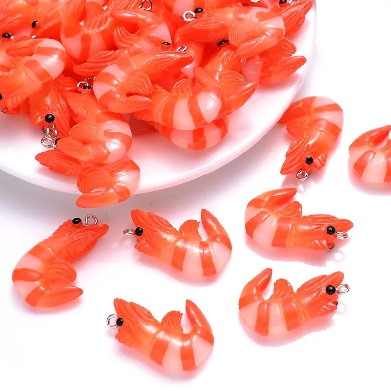10Pcs 3D Simulated Lobster Shr - đánh giá và giá Resin Art Essentials