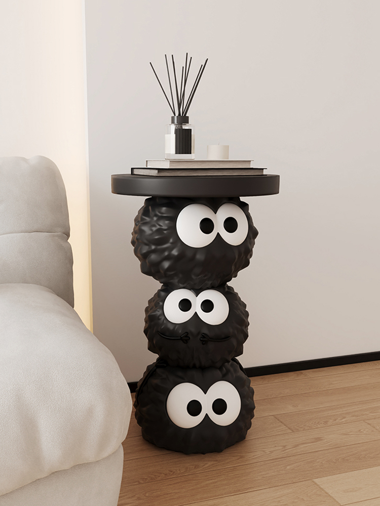 Creative Cartoon Coal Ball Cof - đánh giá và giá Resin Art Coffee Table