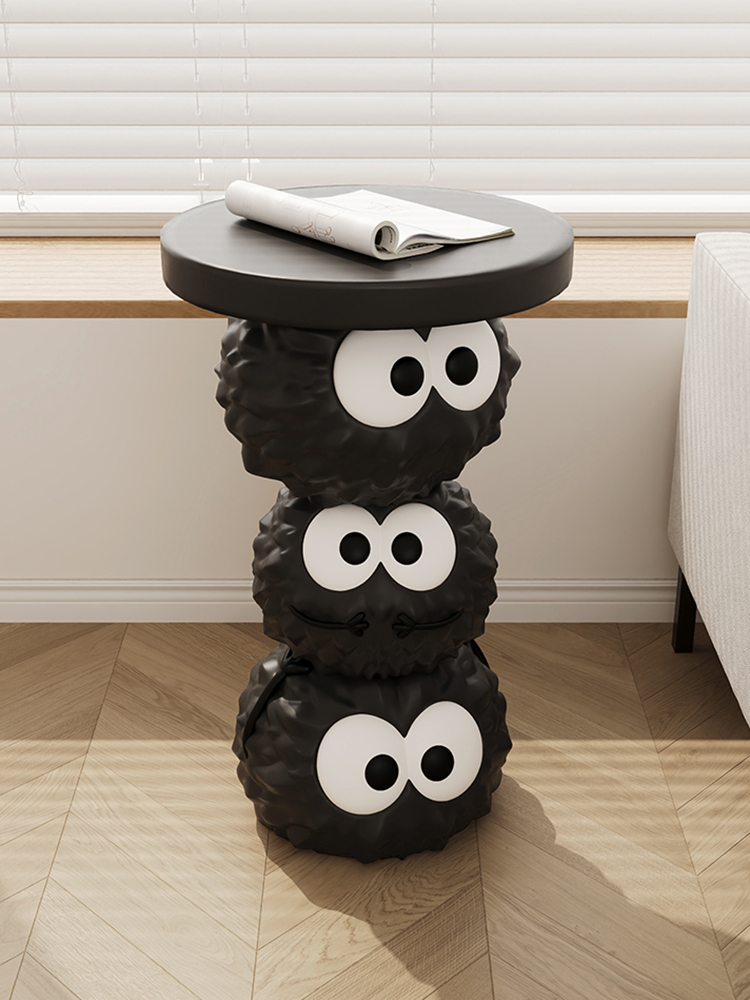 Creative Cartoon Coal Ball Cof - đánh giá và giá Resin Art Coffee Table