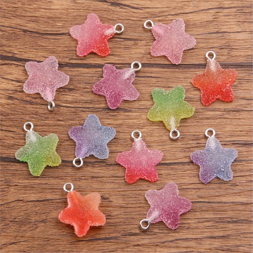 20Pcs Gradient Color Candy Res - đánh giá và giá Resin Art Jewellery Kit